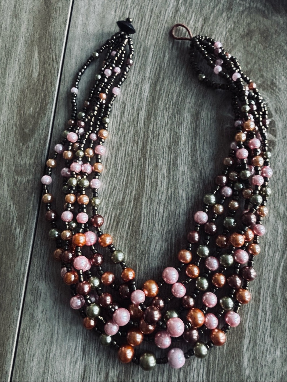 Estate Multi-Strand Fresh Water Pearl Necklace